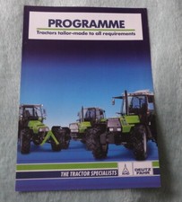 Folleto tractor Deutz Fahr Programme DX3 con fecha 1984 segunda mano  Embacar hacia Mexico