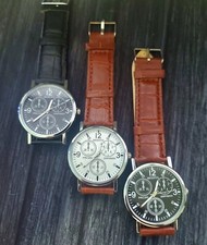 3 peças relógio iniciante coleção iniciante quartzo novo por favor leia comprar usado  Enviando para Brazil