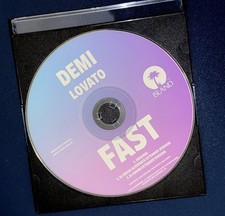 Demi Lovato Fast Remixes CD Promo 3 tracks single comprar usado  Enviando para Brazil