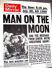 1969 newspaper moon for sale  SALFORD