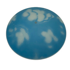 Luminária de teto nuvem azul decoração quarto infantil comprar usado  Enviando para Brazil