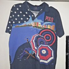 Polo Ralph Lauren Masculino S 2016 Rio Olimpíadas Edição Praia Polo AOP comprar usado  Enviando para Brazil