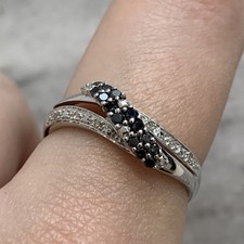 Black white diamond for sale  REDCAR