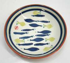 Tigela de salada redonda Euro Ceramica PSC-50321 Pescador Collection 11,8" pintada à mão, usado comprar usado  Enviando para Brazil