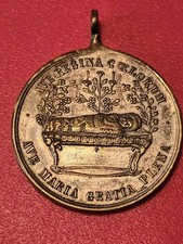 Medaglia votiva religiosa usato  Brescia