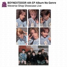 BOYNEXTDOOR 4º EP SEM GÊNERO Weverse Shop Showcase Live BoardGame versão. Cartão fotográfico comprar usado  Enviando para Brazil