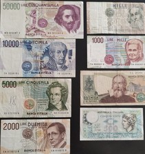 Collezione vere banconote usato  Carlentini