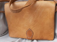 Borsa cuoio naturale usato  Alcamo
