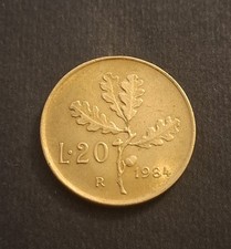 20 lire 1984 usato  Valderice