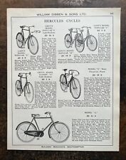 Hercules cycles c1930 for sale  LONDON