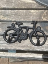 Usado, Gancho de chave de bicicleta de ferro fundido para montagem na parede comprar usado  Enviando para Brazil