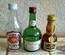 Lot mignonnettes alcool d'occasion  Vendôme