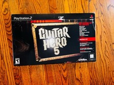 Guitarra rara Guitar Hero 5 somente Playstation 2 guitarra nova em folha com caixa comprar usado  Enviando para Brazil