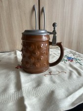 Weinkrug bierkrug zinndeckel gebraucht kaufen  Eppenbrunn, Ruppertsweiler, Vinningen