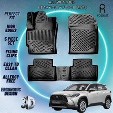 Tapetes de assoalho de carro personalizados para Toyota Corolla Cross 2022-2025 forros 3D para todas as condições climáticas comprar usado  Enviando para Brazil