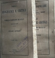 Usado, Ensayos Biográficos Y Críticos Macaulay, Tomás Babington 1859 comprar usado  Enviando para Brazil