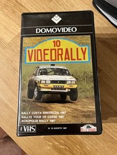 Vhs rally videorally usato  Artegna