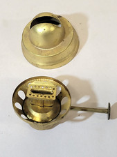 Usado, c1870s F.H. Queimador de lâmpada a óleo de latão Lovell #1 antigo sem rosca e sem chaminé comprar usado  Enviando para Brazil