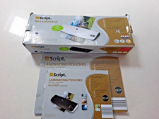 Script laminator pouches for sale  LEEDS