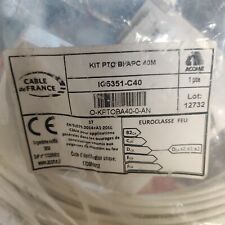 Installation fibre optique. d'occasion  Montreuil