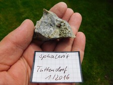 Sphalerit tuttendorf halsbrüc gebraucht kaufen  Limbach-Oberfrohna