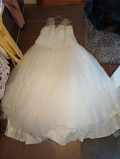 Hochzeitskleid größe bolero gebraucht kaufen  Seebad Ahlbeck