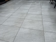 Porcelain paving grey for sale  WARRINGTON