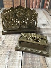 Vintage brass art for sale  NEWCASTLE