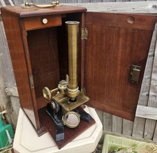Antique brass monocular for sale  BASINGSTOKE