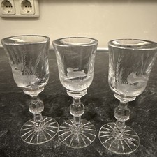 Schnapsgläser 3er set gebraucht kaufen  Bremen