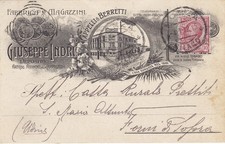 Usado, (B3361)  c.ill, pubblicitaria GIUSEPPE INDRI MONZA del 1912 aff. per Forni di S. comprar usado  Enviando para Brazil