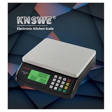 Balança de cozinha digital grande 40KG/88LB display LCD função de contagem NOVA comprar usado  Enviando para Brazil