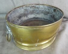 Cache pot laiton d'occasion  Pézilla-la-Rivière