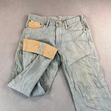 Usado, Antigo Jeans Edwin Masculino 33x30 Azul Azul Selvedge Tag Leituras 31x33 Linho Raro Raro comprar usado  Enviando para Brazil