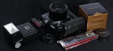 Lente Canon EOS-1 Pro AF 35mm filme SLR c/w BP-E1, Yongnuo 50/1.8 STD e kit 30DX comprar usado  Enviando para Brazil