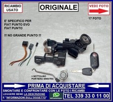 Blocchetto avviamento accensio usato  Carrara