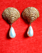 Boucles oreilles vintage d'occasion  Clichy