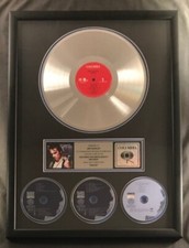 Jeff Buckley Grace LP, CD Platina Não RIAA Record Award Columbia Records comprar usado  Enviando para Brazil
