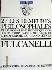 Fulcanelli demeures philosopha d'occasion  Montmorillon