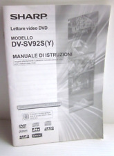Sharp manuale istruzioni usato  Italia