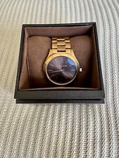 NOVO Relógio Michael Kors Aço Inoxidável Ouro Rosa Unissex ORIGINAL 42mm Ouro, usado comprar usado  Enviando para Brazil