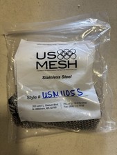 Luva de trabalho de malha de metal de aço inoxidável EUA USM-1105-S- NOVA, usado comprar usado  Enviando para Brazil