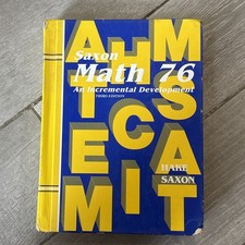 Saxon math student for sale  Edmond