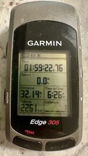 Sistema de navegação Garmin Edge 305 GPS ciclismo mapa computador testado FUNCIONA mini USB comprar usado  Enviando para Brazil