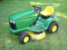 lt133 riding john mower deere for sale  Evington