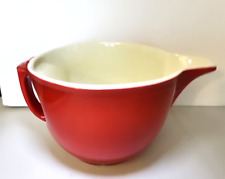 Utensílios de cozinha vintage Hall, vermelho chinês, tigela de relógio de sol, 7 1/2" x 5 1/2" de altura comprar usado  Enviando para Brazil