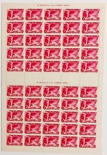 Usado, España Pliego Doble de 25 + 25 Sellos Edifil 711.  Asociacion de la Prensa. comprar usado  Enviando para Brazil