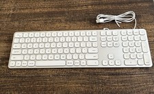 Teclado Satechi alumínio com fio USB fino numérico 10 teclas modelo: ST-AMWK testado, usado comprar usado Teclado Satechi alumínio com fio USB fino numérico 10 teclas modelo: ST-AMWK testado, usado comprar usado  Enviando para Brazil
