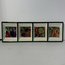 Bandeja de cerâmica para vegetais Linda Montgomery Provence 4 seções certificada internacional, usado comprar usado  Enviando para Brazil