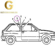 Opel corsa adesivo usato  Italia